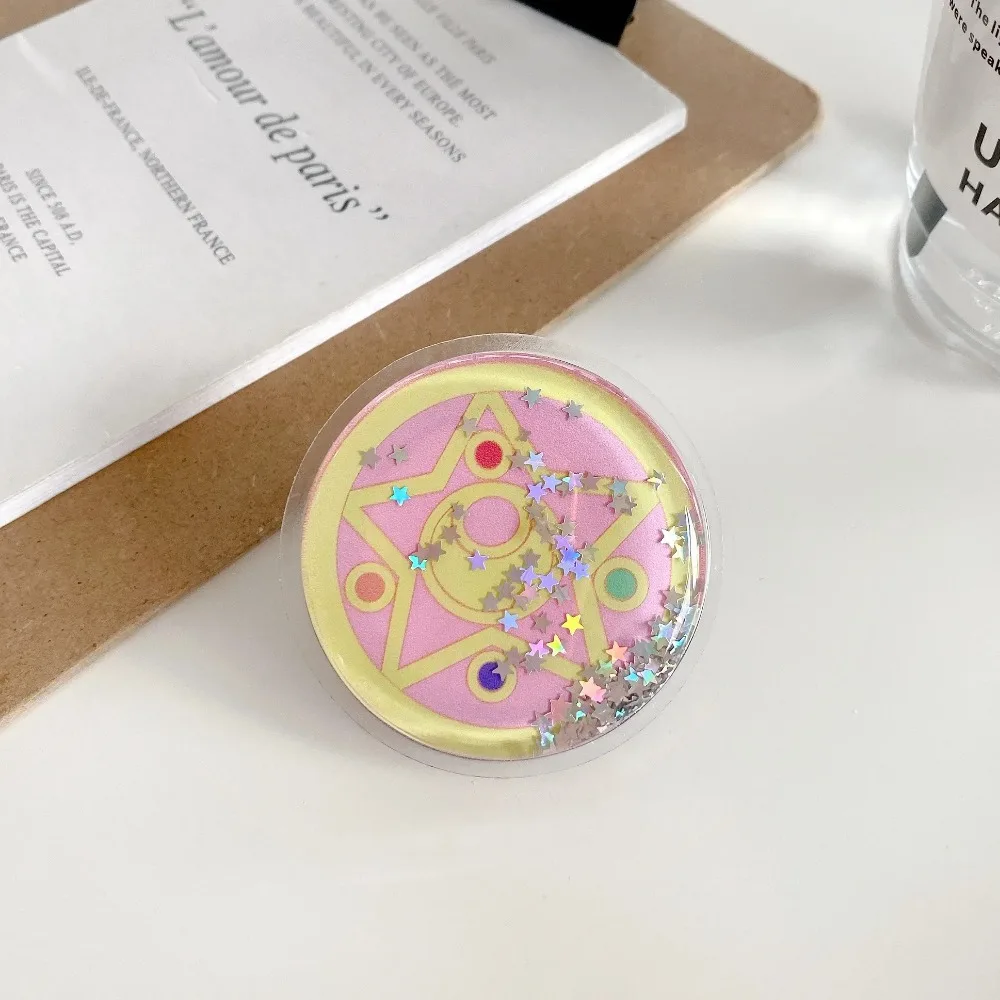 Nouveau coréen Fruit Flash gelée téléphone Griptok Grip Tok support d'airbag adapté pour IPhone 17 Samsung support de doigt universel