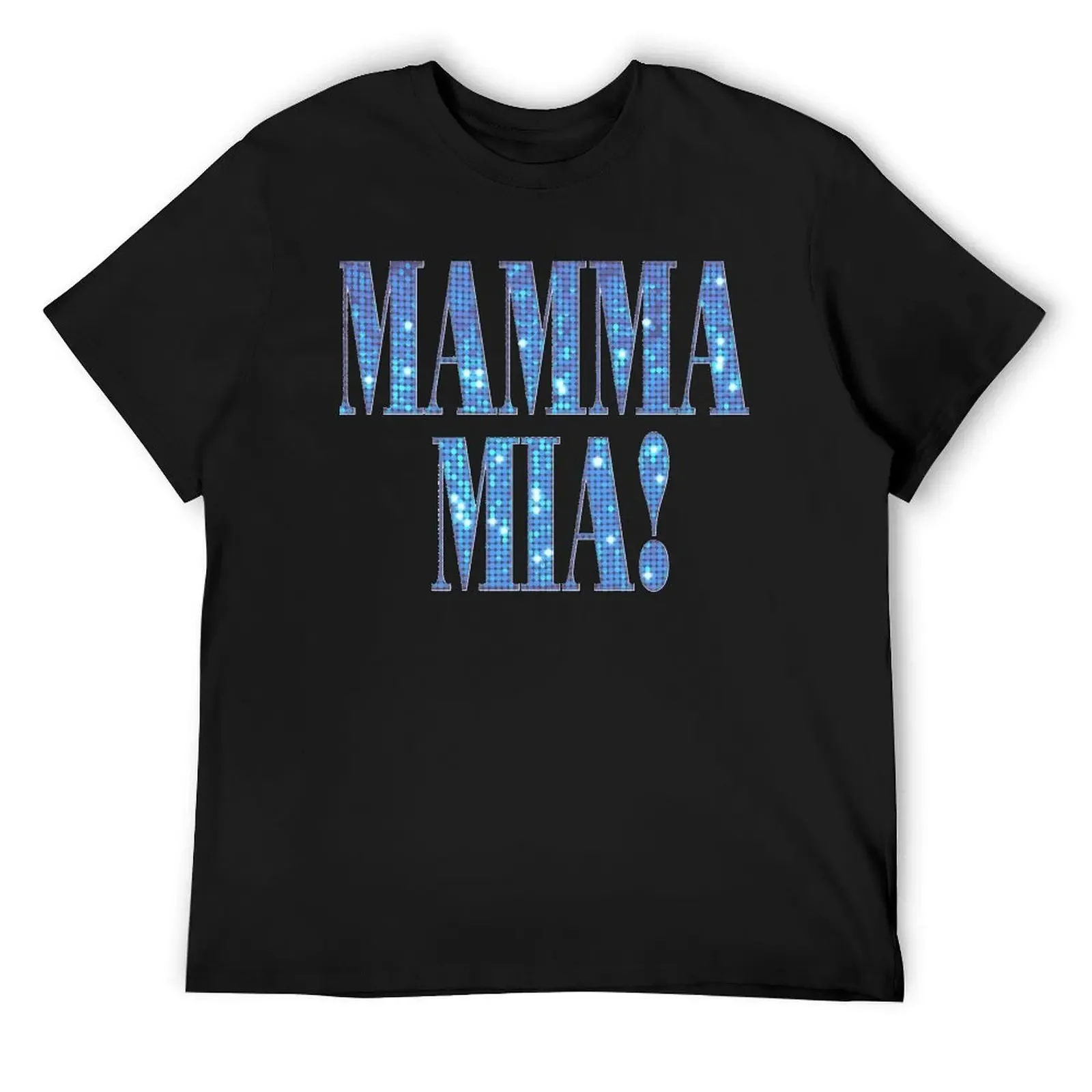 Mamma Mia -disco- T-Shirt blue archive anime plain white t shirts men