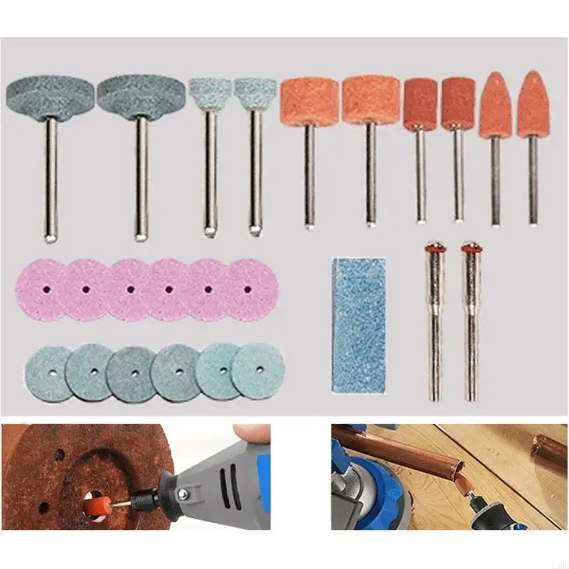 

E5BE Completes 276 Piece Set for Metal and Stone DIY Crafting Polishing Grinding