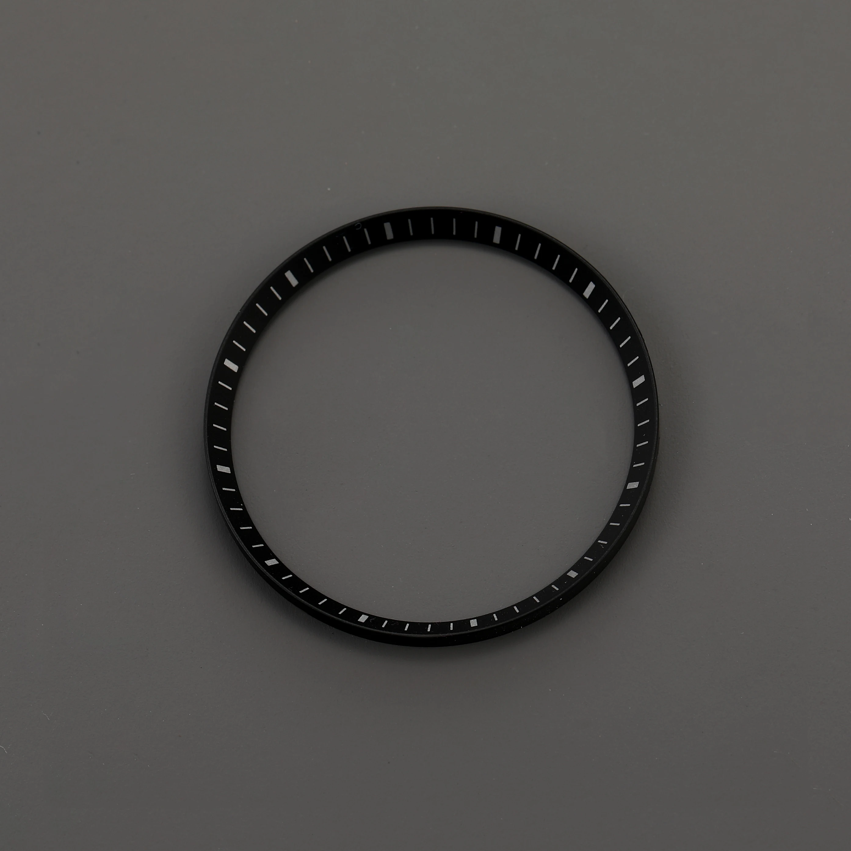 Mod Black Silver 30.8mm Chapter Ring with 24 hours Index Watch Parts Fit For SKX007 Watch Case For NH35 NH36 Movement