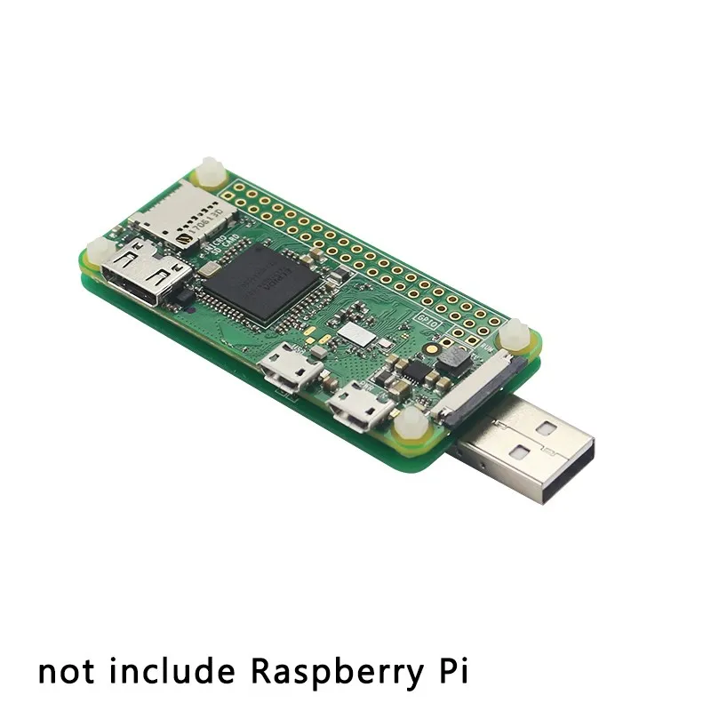 Raspberry Pi Zero W USB Addon Board Expansion Board USB-A Addon Board with Acrylic Case for Raspberry Pi Zero 2 W 1.3