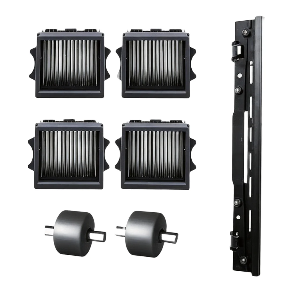 Roller Main Brush Filters Wheels Kit For Tineco For Floor One S9 Artist Pro/Steam Floor Cleaner Handheld Vacuum Cleaner Parts