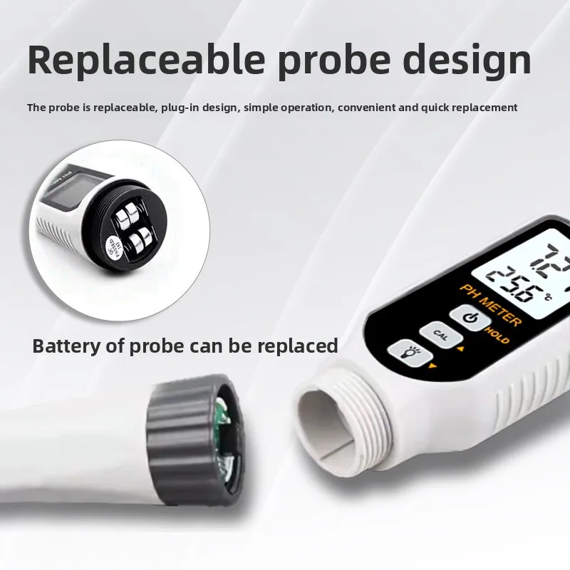 

pH Test Pen for Water Quality Testing in Aquaculture & Pig Farming - Portable High Accuracy for Farmers