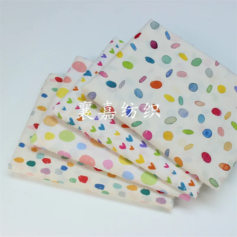 

Cotton, Polka Dot Cut Fabric, Spring and Autumn Children's Clothing, Women's Clothing Fabric
