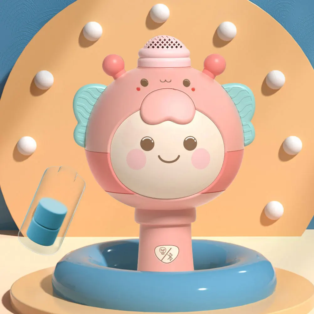 مجموعة واحدة من ميكروفون الأطفال الجميل المحاكاة مع وظيفة مكبر الصوت لحدث الرقص في حفلة عيد الميلاد والعطلات