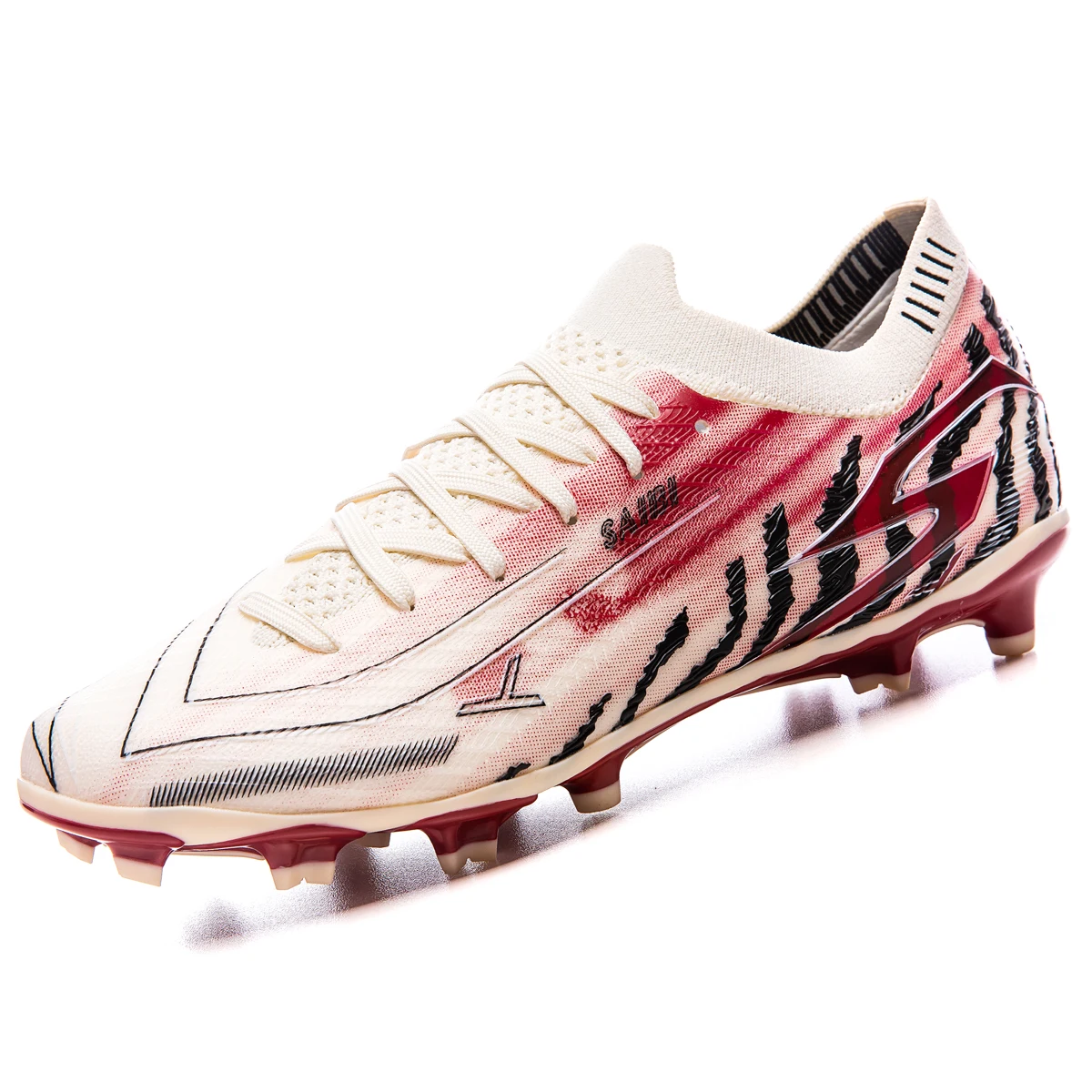 أحذية كرة قدم احترافية للرجال، أحذية أظافر AG جديدة، أحذية حربية، أحذية كرة قدم خفيفة الوزن للزوجين في الهواء الطلق