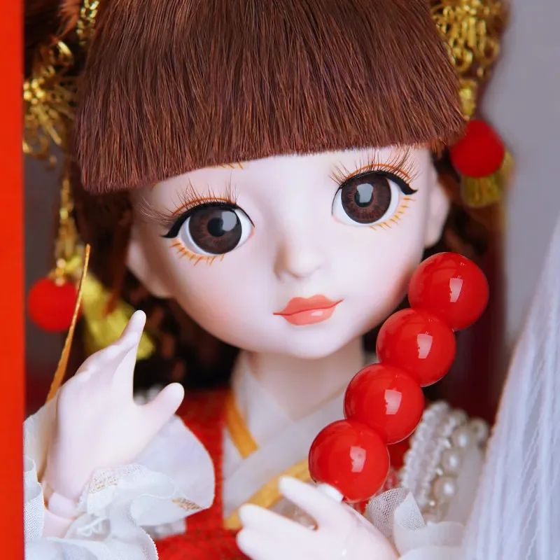 30Cm Lolita Đầm Búp Bê Bjd 26 Phần Trung Quốc Phong Cách Bjd Đồ Chơi Nữ Đẹp Loli Phong Cách Trang Phục Tạo Nên búp Bê Cho Bé Gái Sinh Nhật Tặng