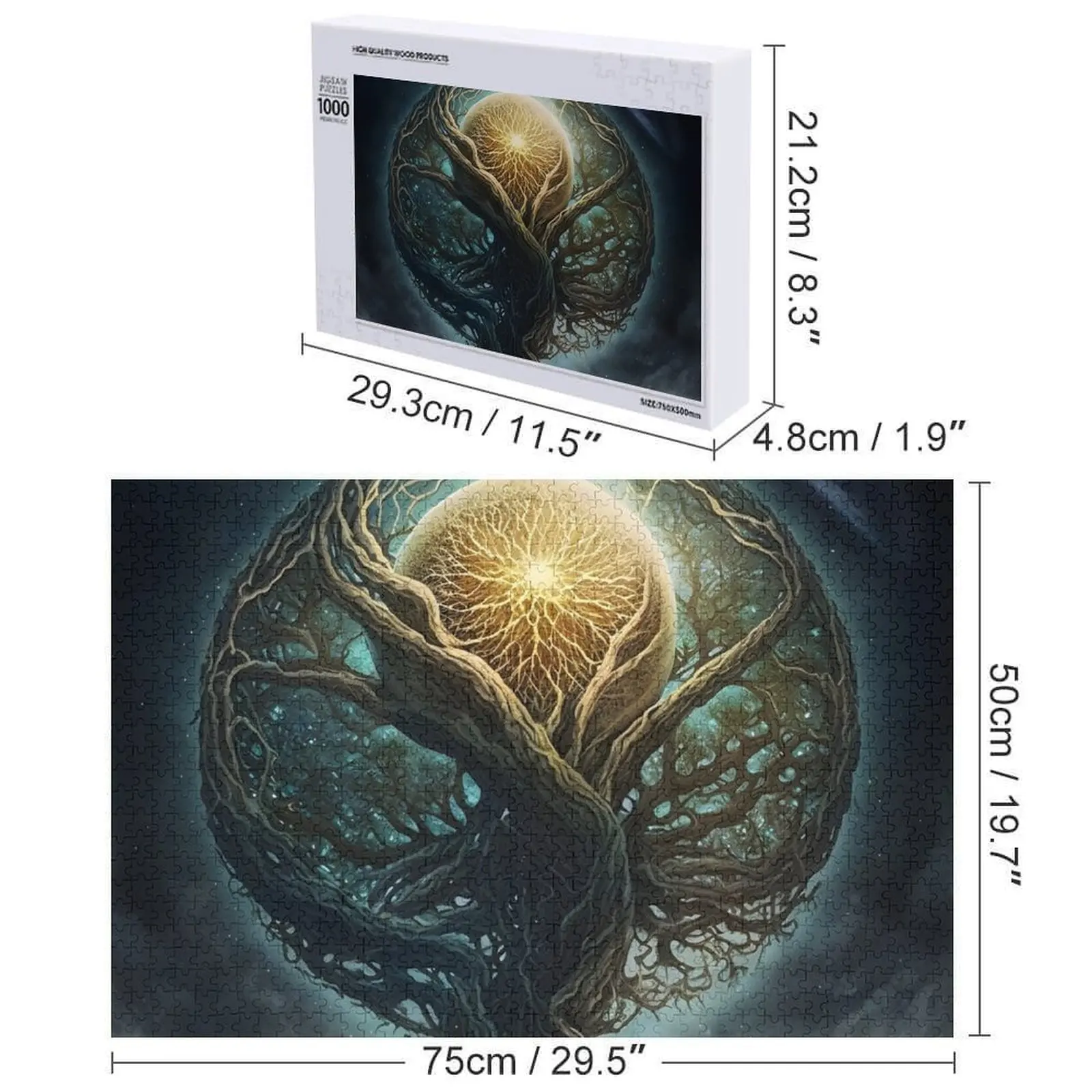 세계 나무의 심장 직소 퍼즐 맞춤 이름 나무 맞춤형 장난감 어린이를 위한 맞춤형 게임 어린이 퍼즐