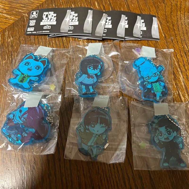 Stand Stones Gashapon Anime New DanDaDan Figure Highway Granny Ayase Momo Okarun Birthday Plaque Cute Rubber Pendant Cartoon Toy