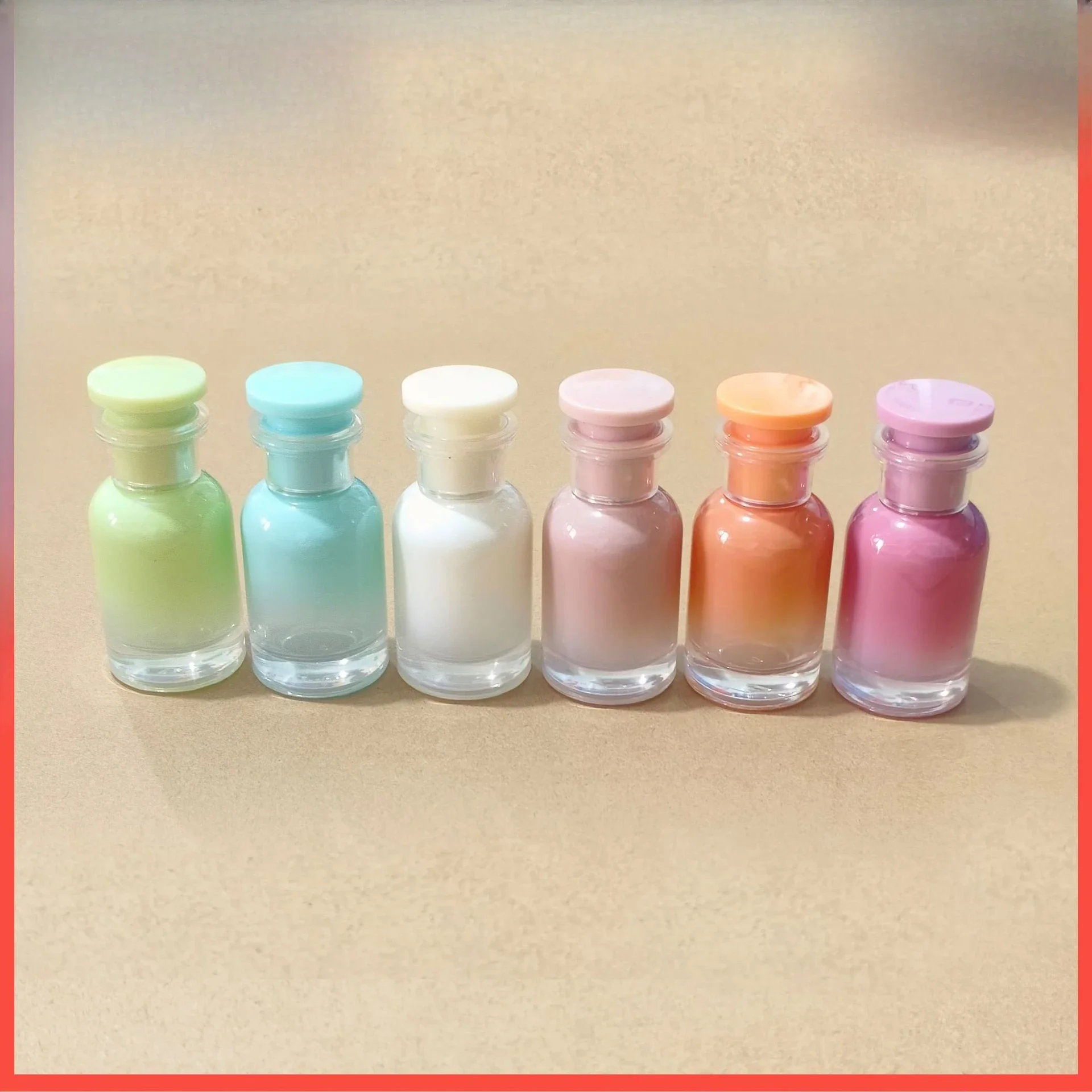 10PCS 30ml Candy Colored Glass Spray Perfume Empty Bottle Rechargeable Empty Bottle Wholesale