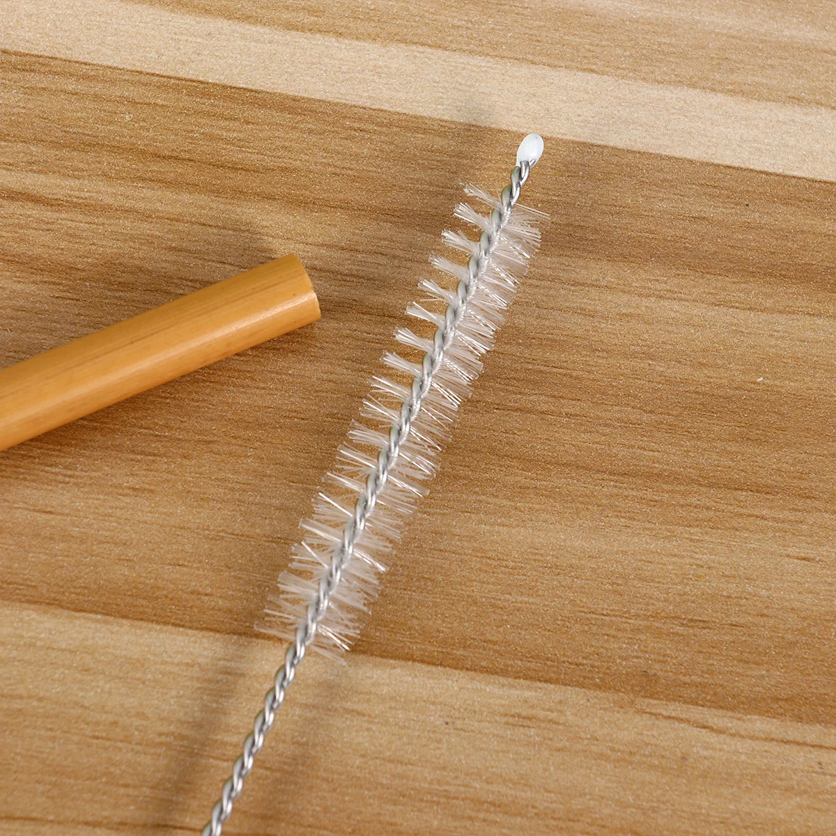 

20Pcs Bamboo Straw Reusable Ecofriendly Drinking Supplies with Straw Brush for Party Picnic Office Hiking