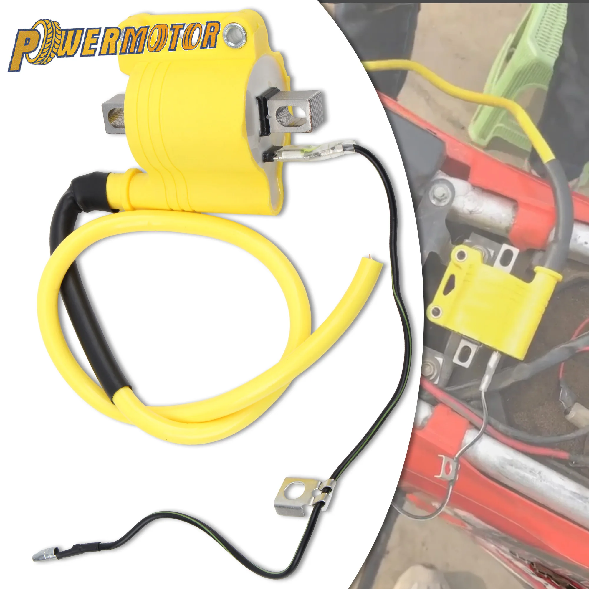 Universal Motorrad Zündspule Racing Spule für KTM Honda Yamaha 2T/4T ATV Roller Moped Go Kart Dirt Bike Motocross Teile