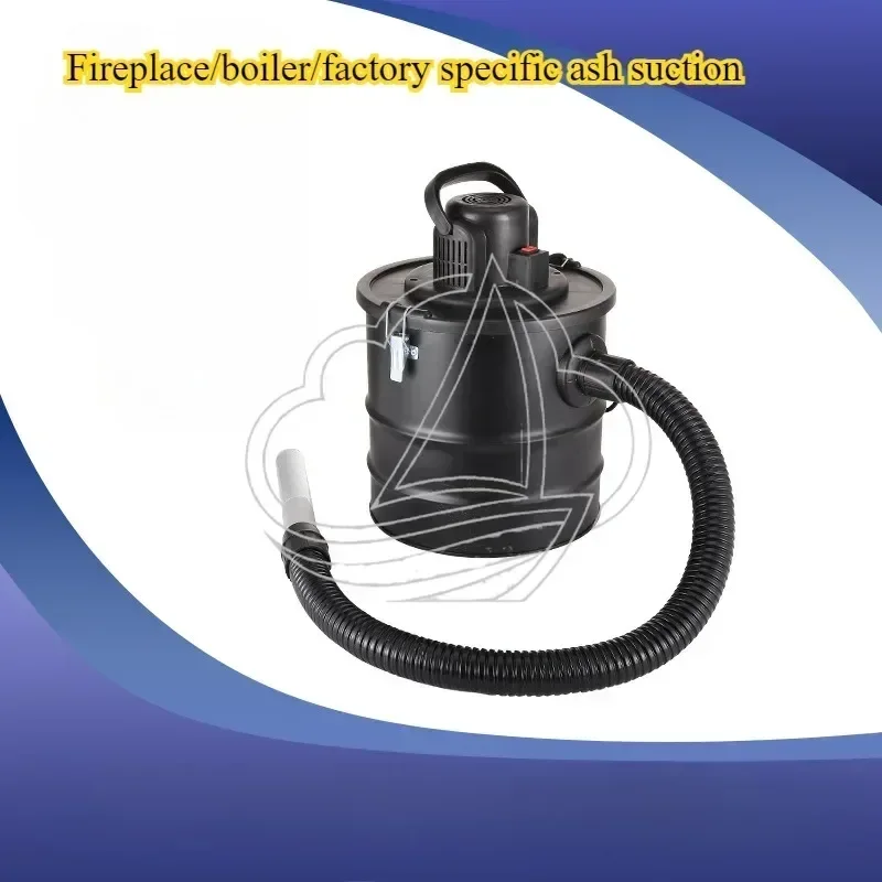 Industrial 20L Fireplace Dust Collection Bin, High Temp Resistant Ash Suction Storage Bucket
