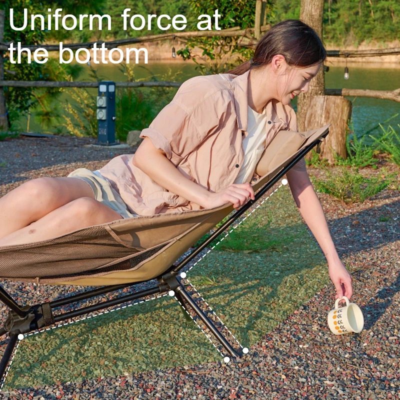 ค่ายเก้าอี้พับแบบพกพาน้ําหนักเบาพนักพิงชายหาดสวนกลางแจ้งท่องเที่ยวอุปกรณ์ตกปลา silla playa plegables