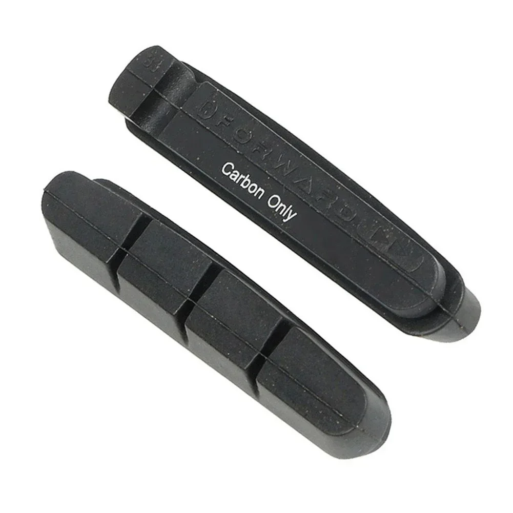 1pair Road Bikes Carbon Rim Wheels Brake Pads-Braided Composite For 105/Ultagra/R55c4 Black Replment Brake Pads Cycling Tools