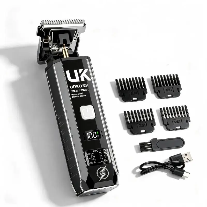 Lightweight Electric Hair Trimmer Cordless Hair Clipper Portable Detachable Blade Easy To Clean for Home Hair Styling Use