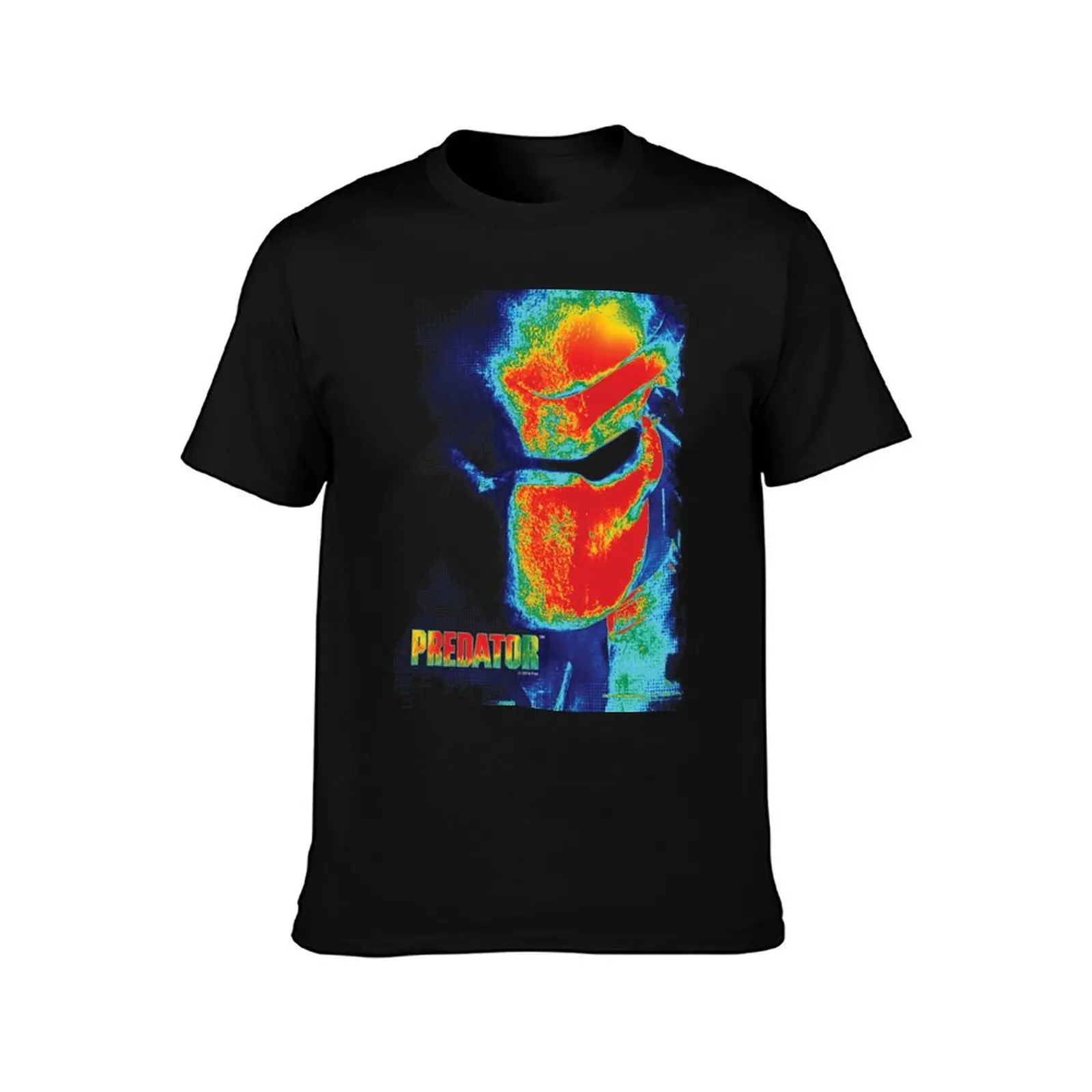 Predator Movie Thermal Vision T Shirt Hoodies T-Shirt Summer Holiday Casual Tee T-Shirt