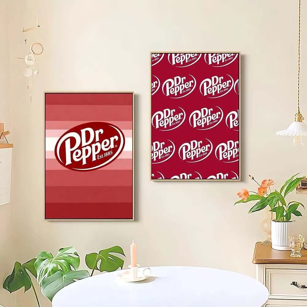 Unique Dr. Pepper Poster HD art sticky wall waterproof home living room bedroom bar aesthetic decoration