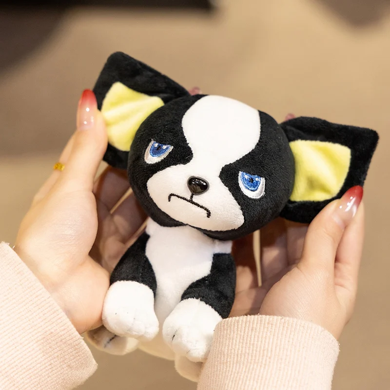 14CM JoJos Bizarre Adventure Golden Wind Hund IGGY Plüschtier Kawaii Anime Stofftier Puppe Weiches Sofakissen Raumdekoration Geschenk – Detail 9
