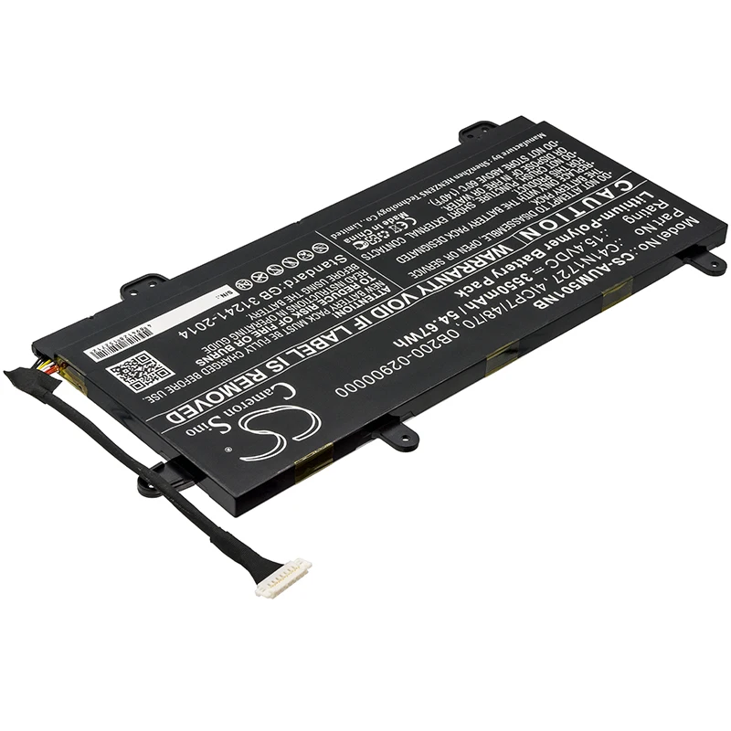 15.4V 3550mAh Notebook, Bateria do laptopa C41N1727 do Asus GM501GM-EI017T,GM501GM,GM501GS,GM501GS-XS74,EI013T,EI007T,ei039T+Narzędzie