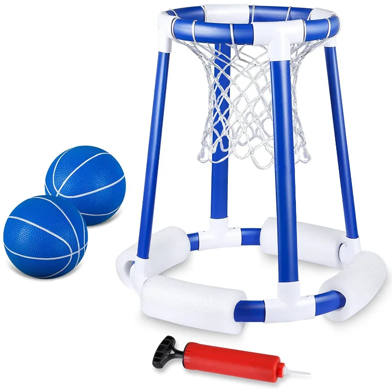 Water Basketball Rack New Children's Outdoor Swimming Pool Floating Basketball Frame Parent-child Party Water Toys