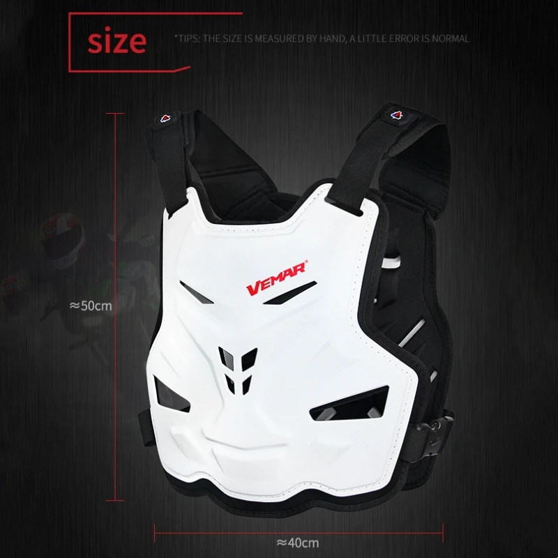 VEMAR Men Summer Riding Armor Anti-drop Anti-Fall Motocross Protective Gear Motorbike Chest Spine Protector Motorcycle Armor