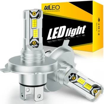 AILEO 2 個 85 ワット 18000Lm H4 Led ライトハイパワー車のヘッドライト高低ビーム Automotivo Canbus ランプ CSP 6500K 電球プラグ & プレイ