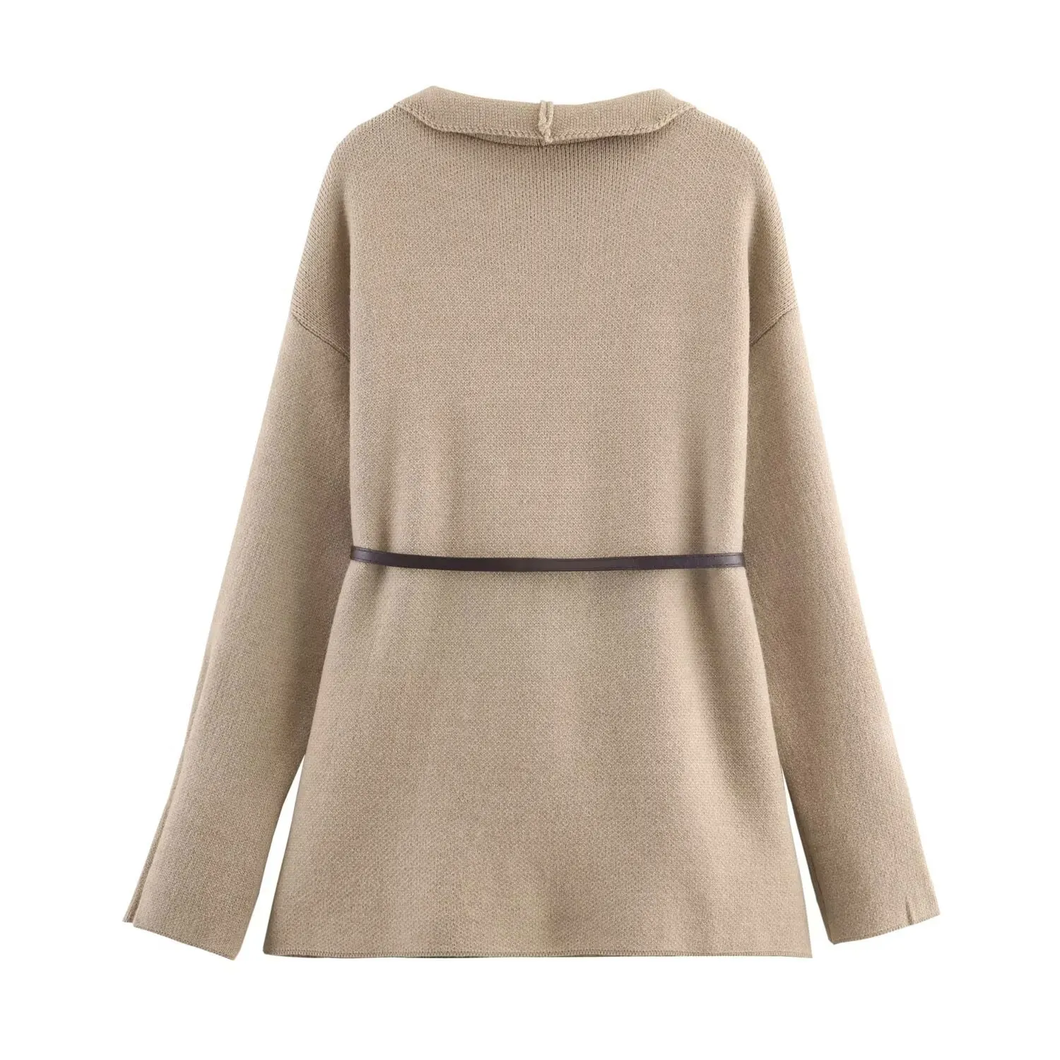 Hh Woman Causal Solid Knitted Suit - Image 6