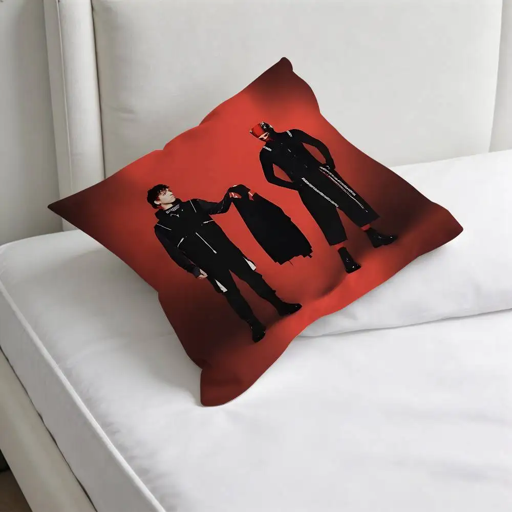T-Twentys Clancy One P-Pilots Fashion Square Pillow Case Durable Throw Pillow Cover for Sofa Couch Chair