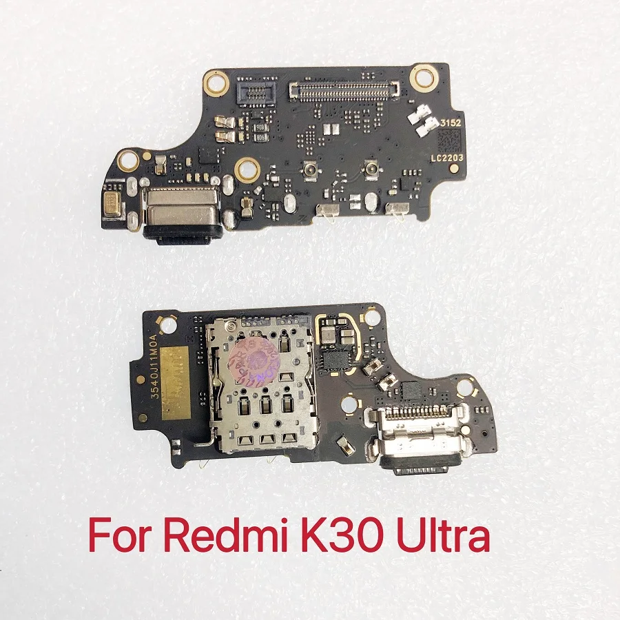 

USB-зарядная плата для Xiaomi Redmi K30 ультра порт зарядки печатная плата ленточная плата док-разъем гибкие запасные части