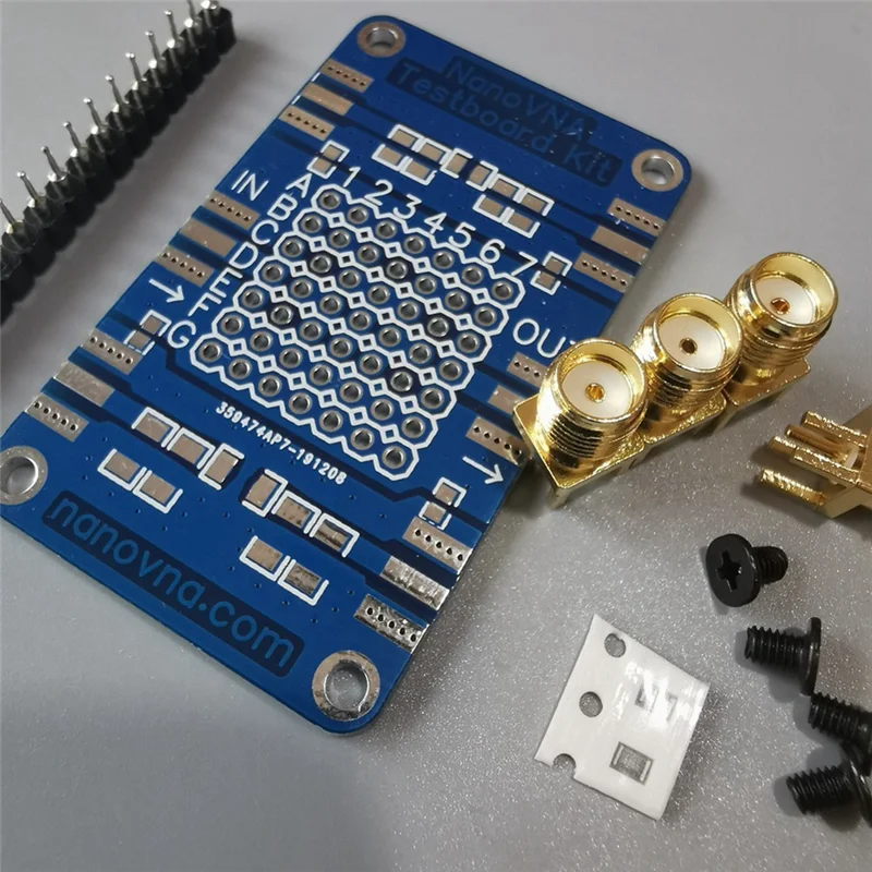 A55TNanoVNA Testboard Kit VNA اختبار التجريبي مجلس ناقلات شبكة محلل اختبار المجلس