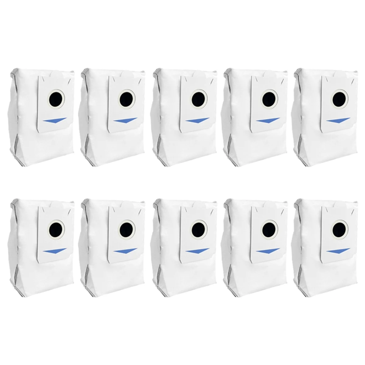 10PCS Dust Bag for Ecovacs Deebot X5 PRO/ X5 MAX/X5/X2S Robotic Vacuum Cleaner Replace Spare Parts Trash Dust Bags