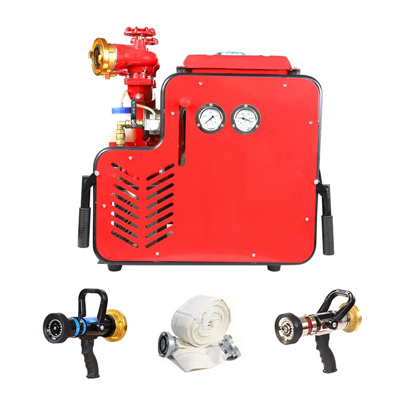 JBQ10/8.6-H tohatsu high pressure portable fire fighting pump petrol gasoline fire water pump