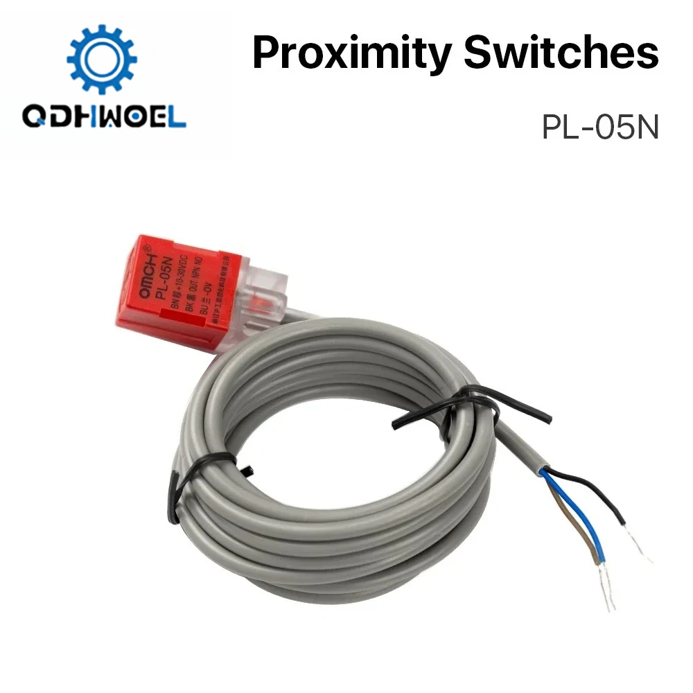 QDHWOEL PL 05N Inductive Proximity Sensor Switch 5mm NPN DC10 30V Normally Open For Laser Cutting Machine