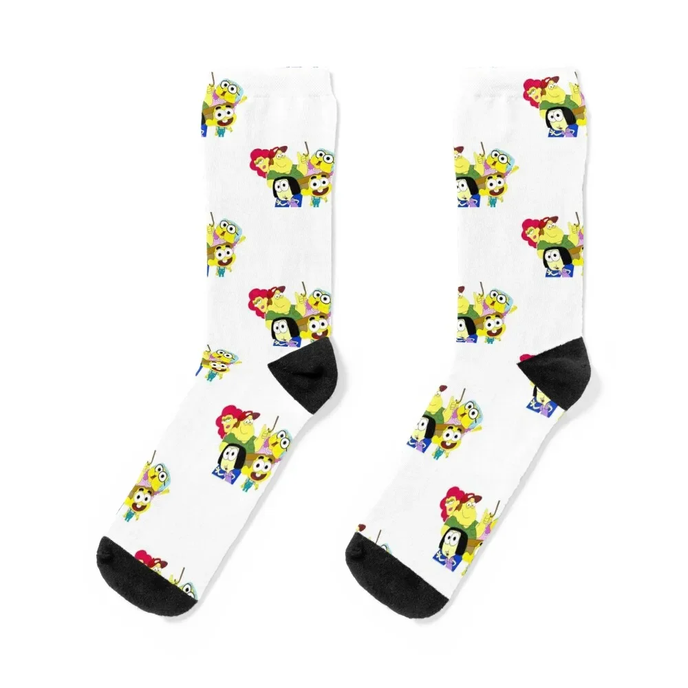 Big city greens Socks moving stockings colored men cotton high quality Socks For Women Men's