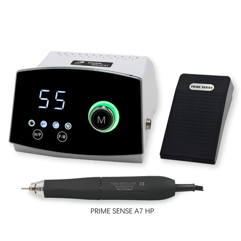 PRIME SENSE A7 55000RPM 240W Strong Micromotor Jewelry Polishing Carving Electric Brushless Micromotor with Handpiece