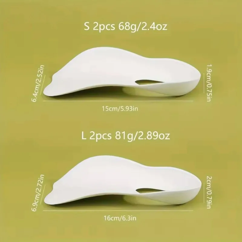 TPR Arch Support Foot Cushion Inserts Pressure Distribution Foot Pads Relieve Foot Fatigue for Ladies and Gentlemen