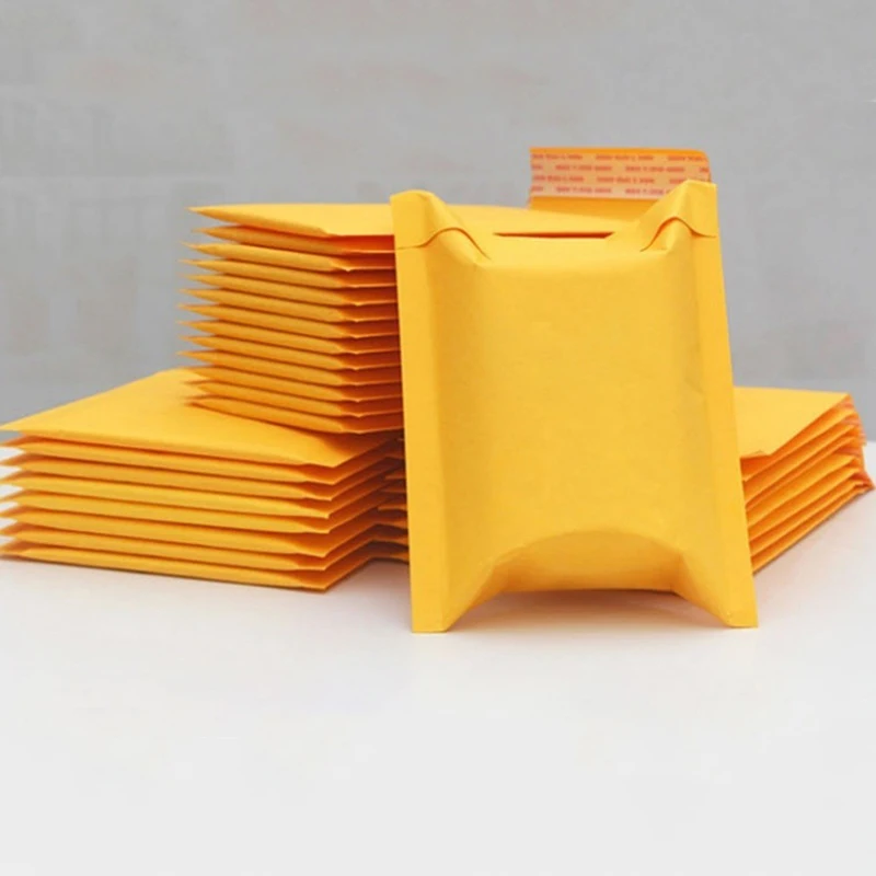 Imagem -05 - Envelope de Envio Acolchoado com Bolha Mailing Bolsa Papel Kraft Especificações Diferentes Mailing Bolsa 50 Pcs por Lote