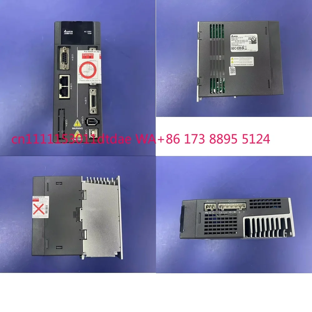 A2 Series Servo Drive for ASD-A2-1021-M 1KW 230V Single Phase Three Phase Industrial Motor Controller CNC Machine