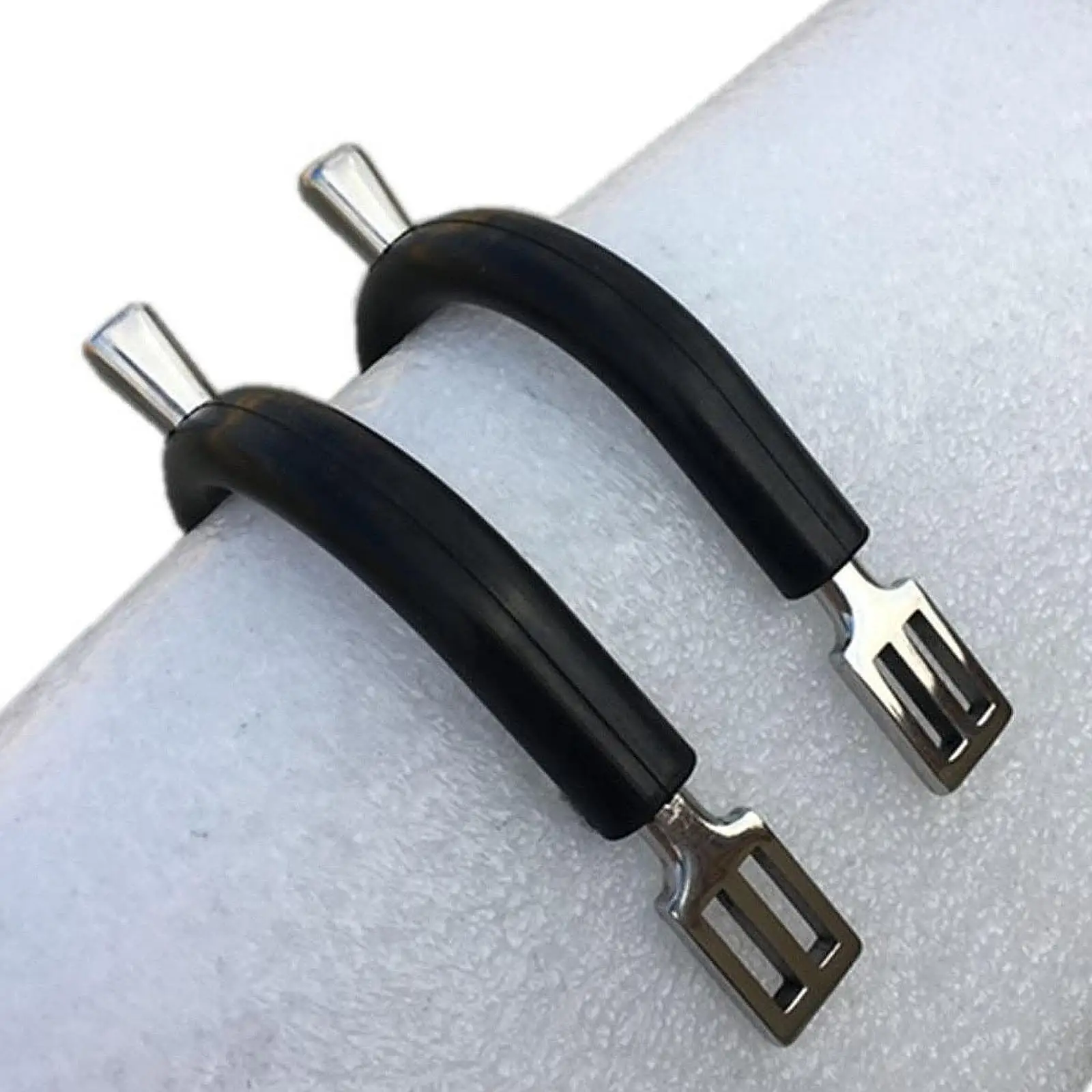 

2 Pieces Horse Riding Spurs Lightweight for Training Entertainment Racing