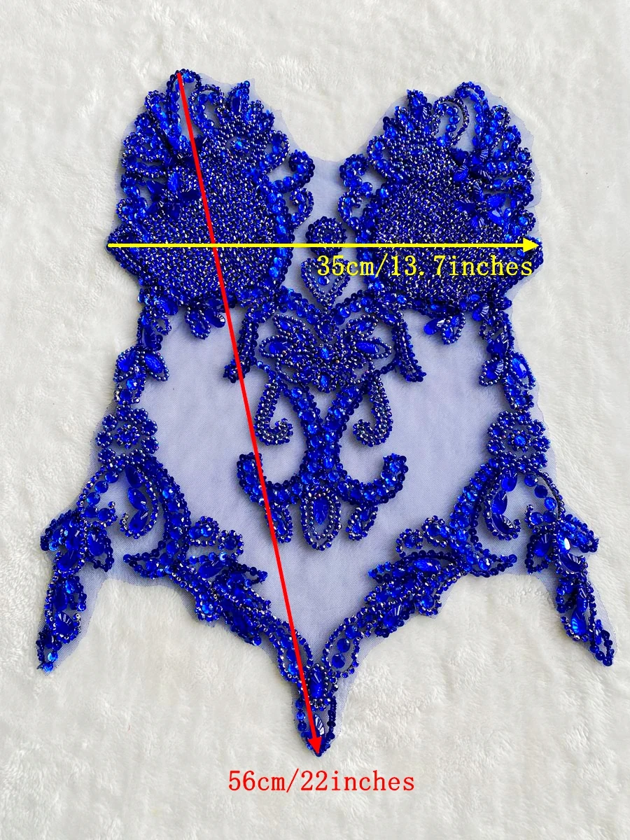 14 Colors Custom Handmade Gown Accessories Material Cover Bra Beading Rhinestone Tulle Apparel Decoration Evening Dress Fabric