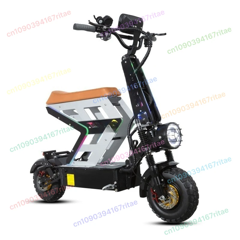 

speed 120km/h 13-inch fat tire scooter 65AH large battery 160 kilometers long range M01 new 8000w dual motor electric scooter
