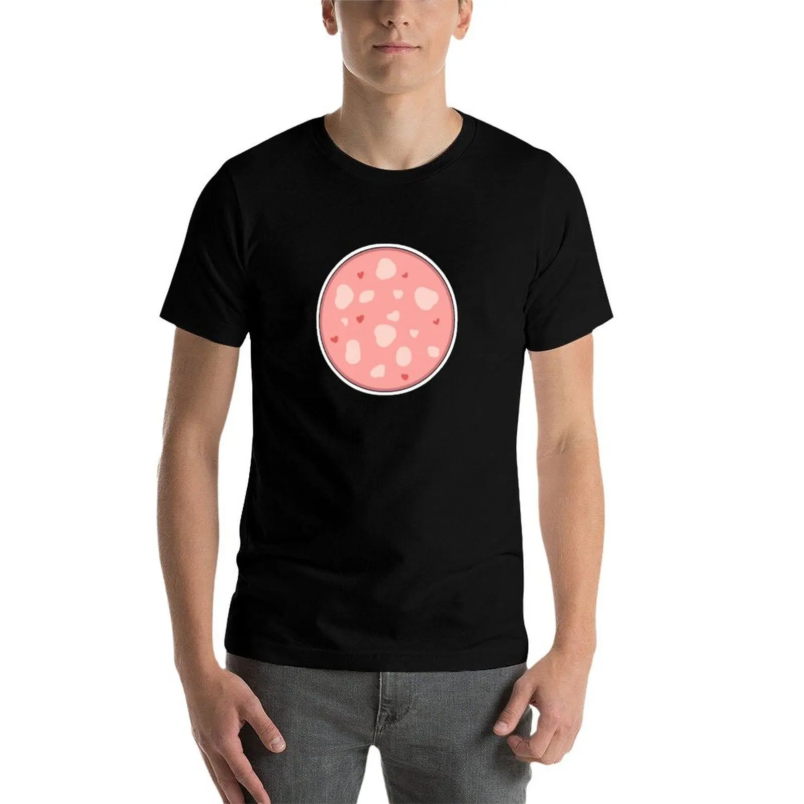 

Pink Mortadella T-Shirt man graphic t shirt t shirt man cotton T-Shirt