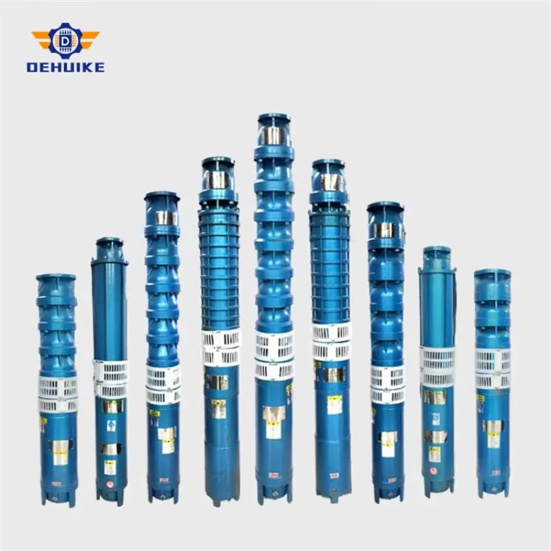 

High Flow Rate Centrifugal Industrial Commercial Imme Electric Submersible Bole Hole Raw Water Pumping Machine Pump
