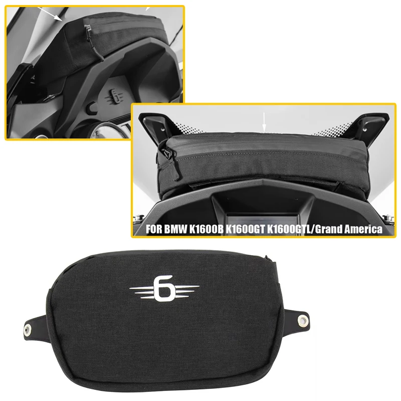 Motorcycle Storage Bag Waterproof for BMW K1600B K1600GT K1600GTL K 1600 K1600 Grand America Accessories 2017-2024 Travel Bags