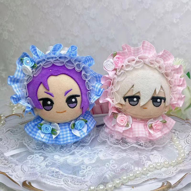 

New 10cm Nunu Doll Cute Lace Clothes 10cm Cotton Idol Doll Exquisite Headband Doll accessories clothing