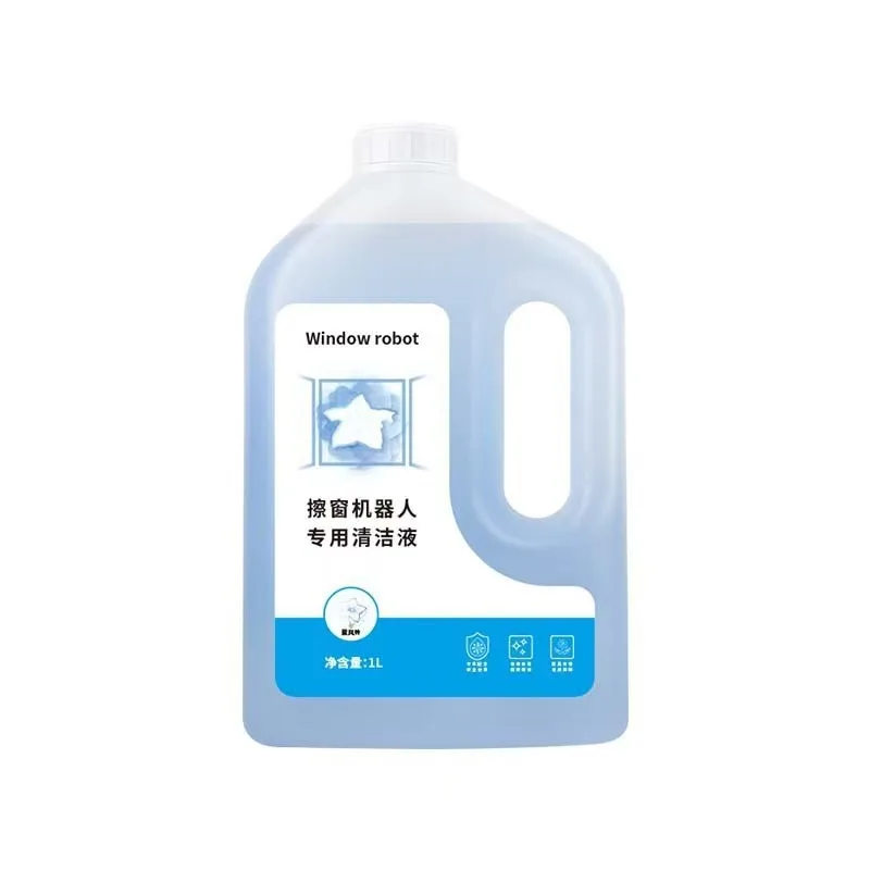 1L Window Cleaning Liquid for Ecovacs W1PRO Replacement Accessories Glass Cleaner W920/W880 Cleaning Agent, Winbot Cleaner Parts