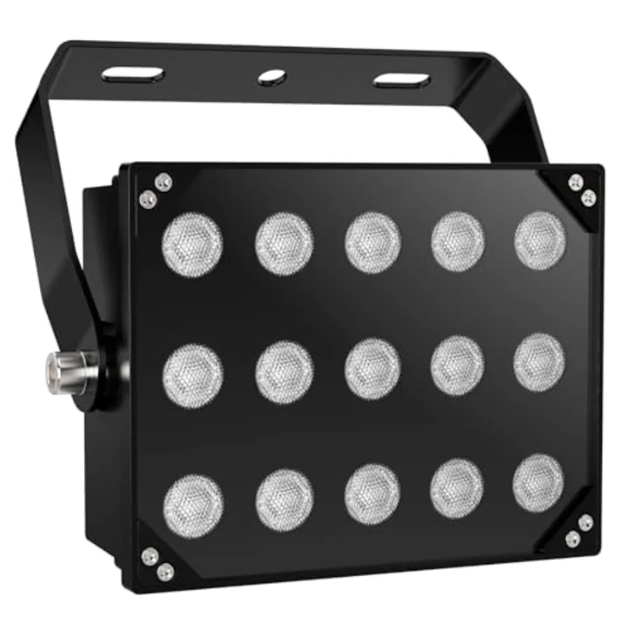 Upgraded] IR Illuminator 15 LEDs 90 Degree Wide Angle IR Lights for Night Vision IP67 Waterproof 850nm Infrared Light for Secur
