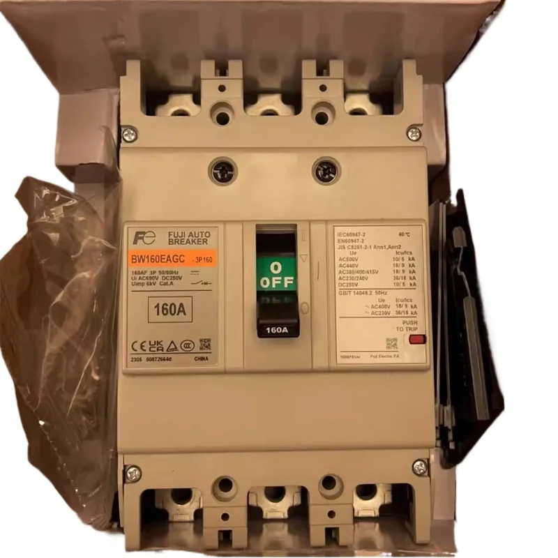 

Original genuine air switch molded case circuit breaker BW160EAGC 3P 125A 150A160A