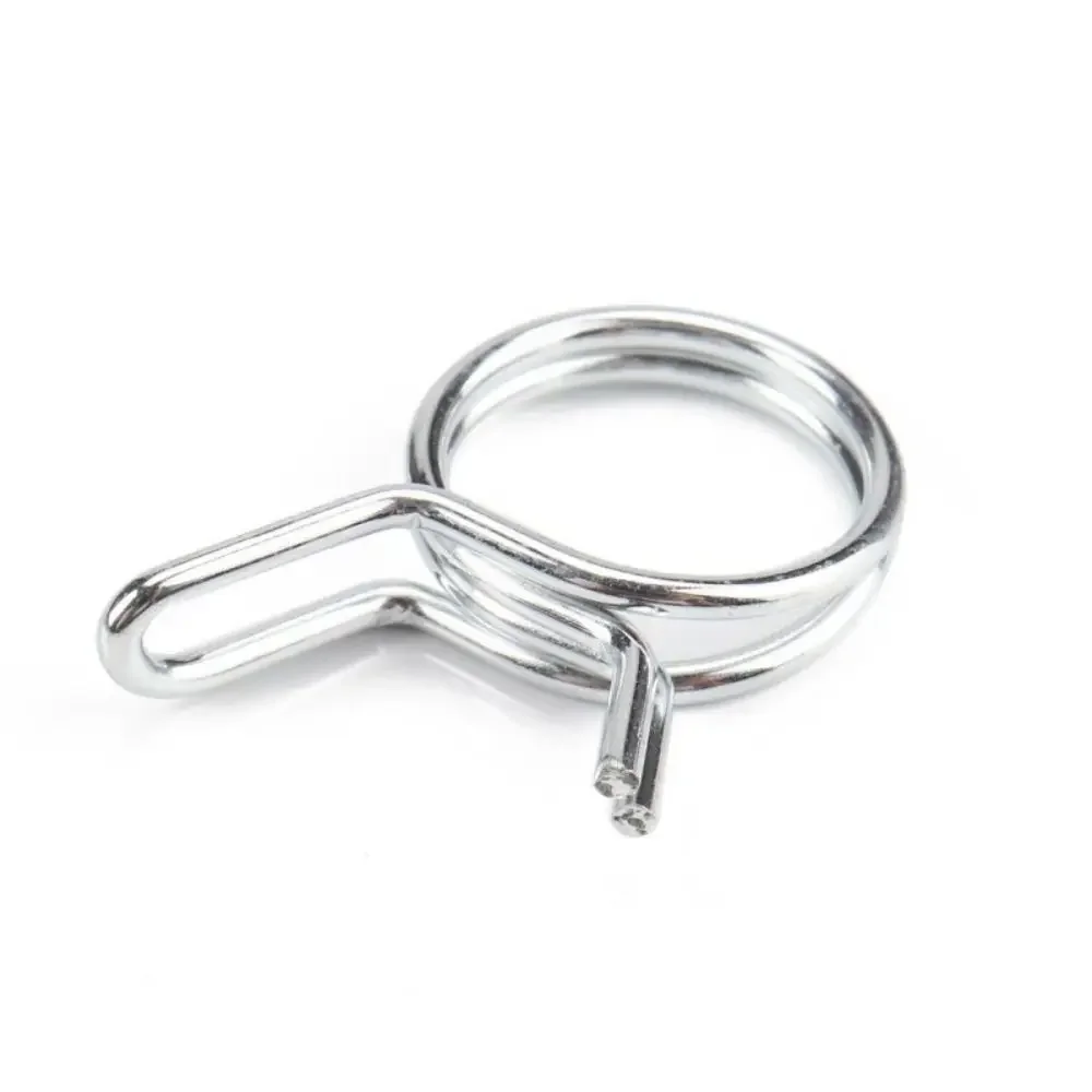 

10Pcs 5mm-30mm Tube Hose Clamp Fuel Line Hose Tubing Spring Clips Clamps Kit Elastic Sealing Steel Buckle Water Pipe Hoop Set